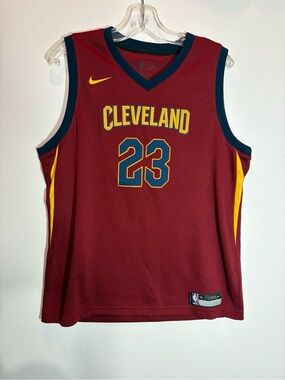 Nike Cleveland Cavaliers #23 Maroon Basketball Jersey